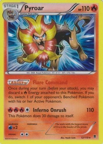 Pyroar #12