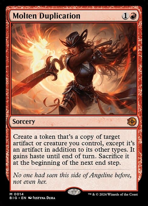 Molten Duplication 2024 Magic: The Gathering The Big Score