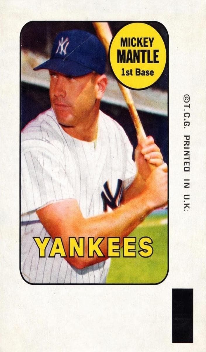 Reggie Jackson 1969 topps
