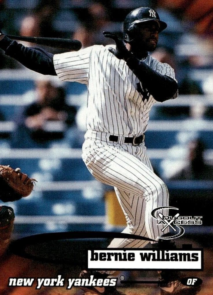Bernie Williams 1998 skybox Dugout Axcess