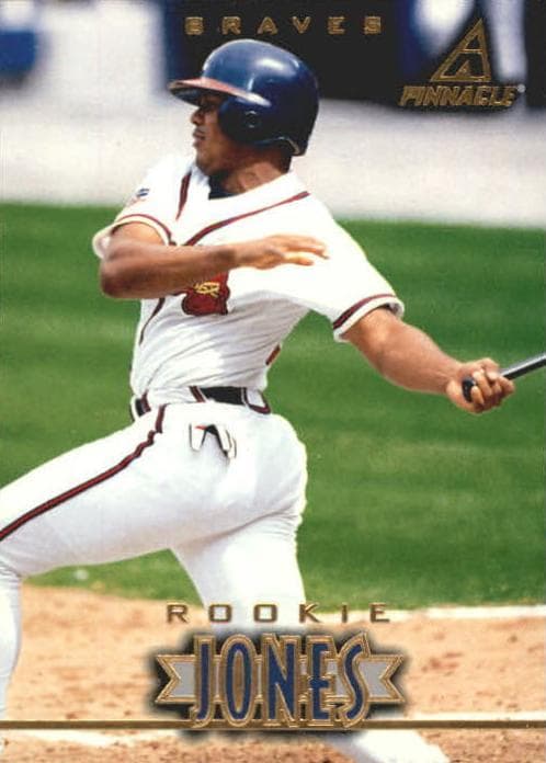 Andruw Jones 1997 unknown New Pinnacle