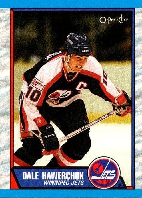 Dale Hawerchuk 1989 topps O-Pee-Chee