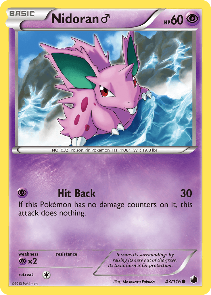 Nidoran 2013 Pokemon Plasma Freeze
