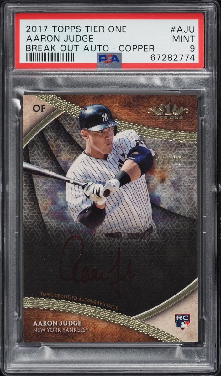 Aaron Judge 2017 topps