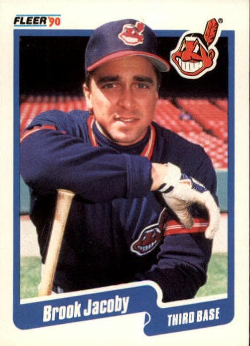Brook Jacoby 1990 fleer