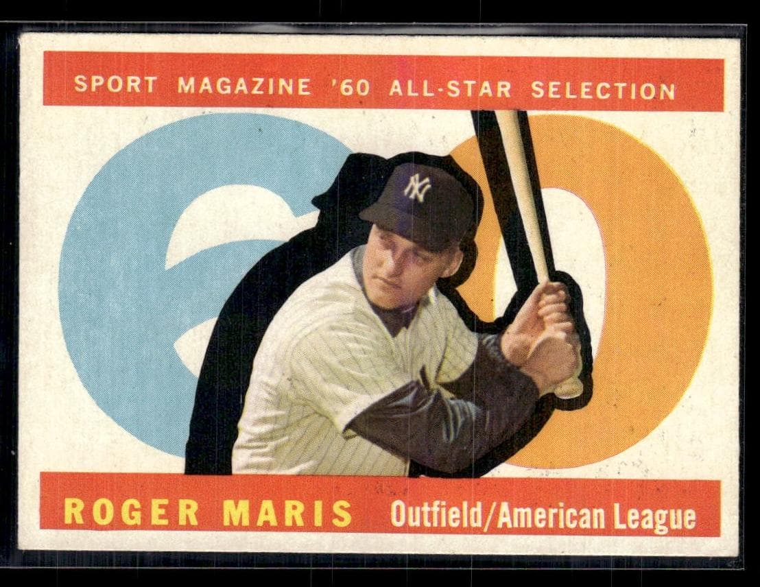 Roger Maris 1960 topps