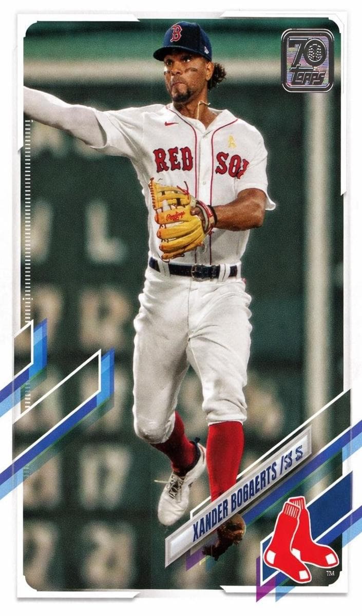 Xander Bogaerts 2021 topps Topps