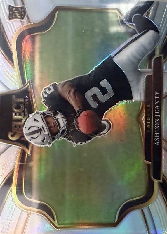 Ashton Jeanty 2025 panini Select Field Level Silver