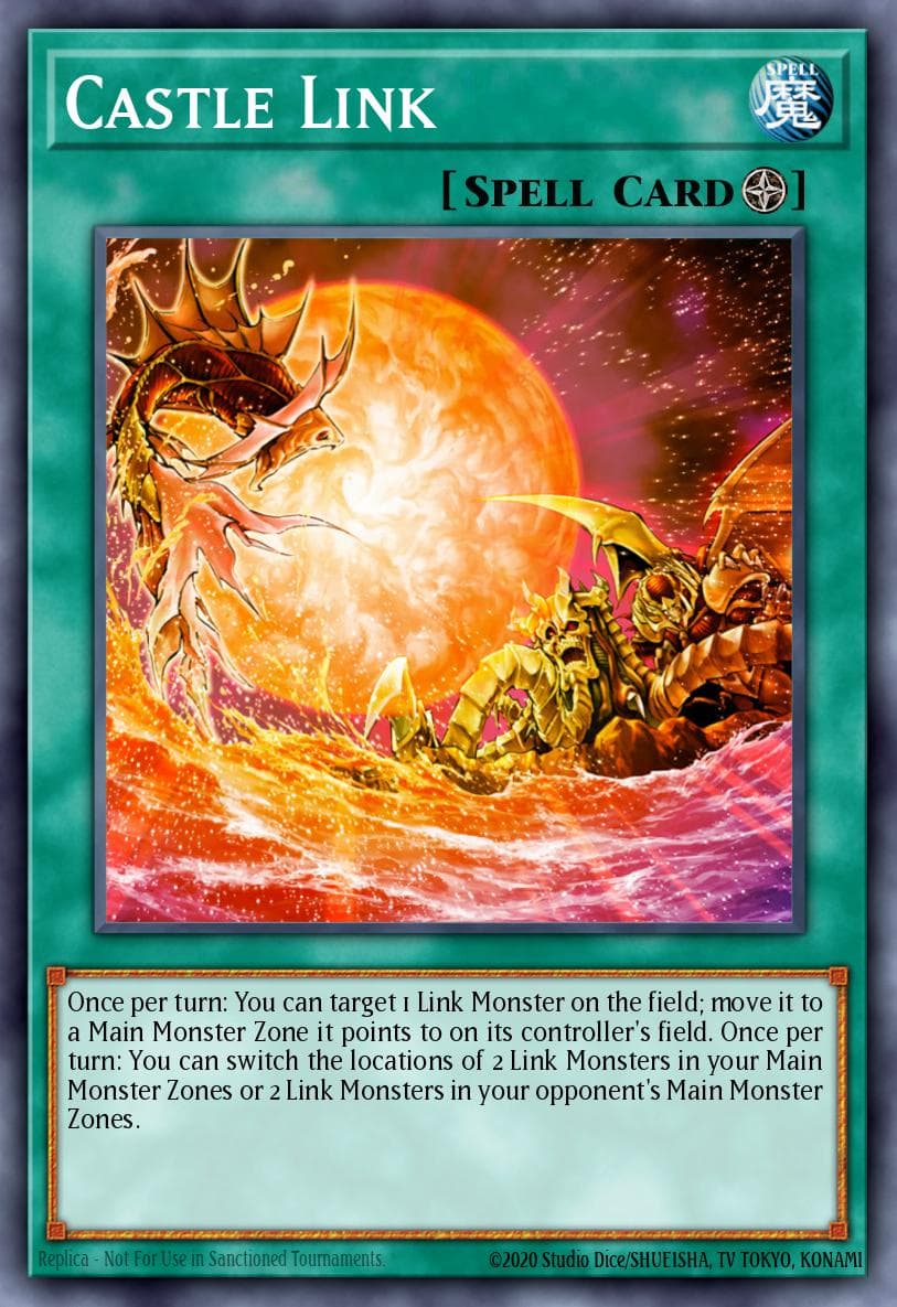 Castle Link 2017 Yu-Gi-Oh! Japanese Code of the Duelist