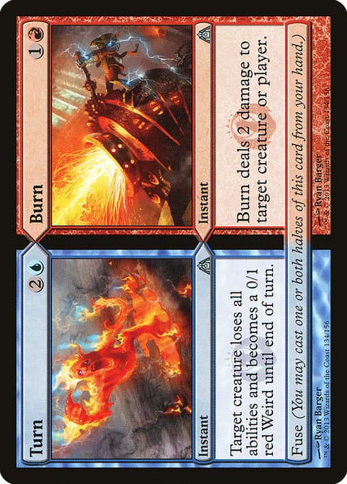 Turn // Burn 2013 Magic: The Gathering