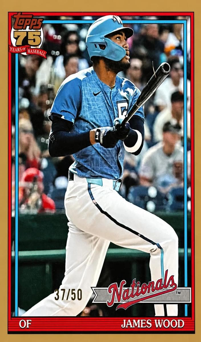 James Wood 2026 topps Topps