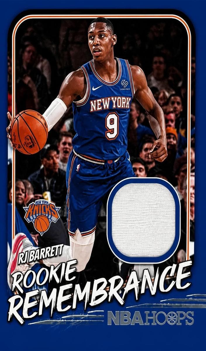 RJ Barrett 2022 panini Hoops Winter