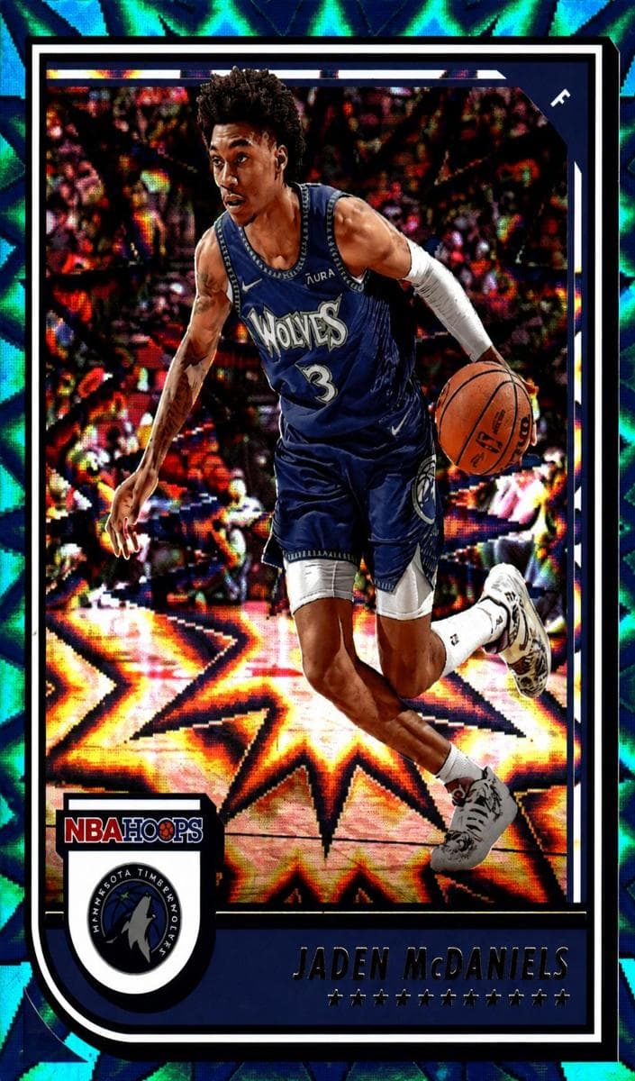 Jaden McDaniels 2022 panini Hoops