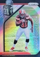 Nick Chubb trading card