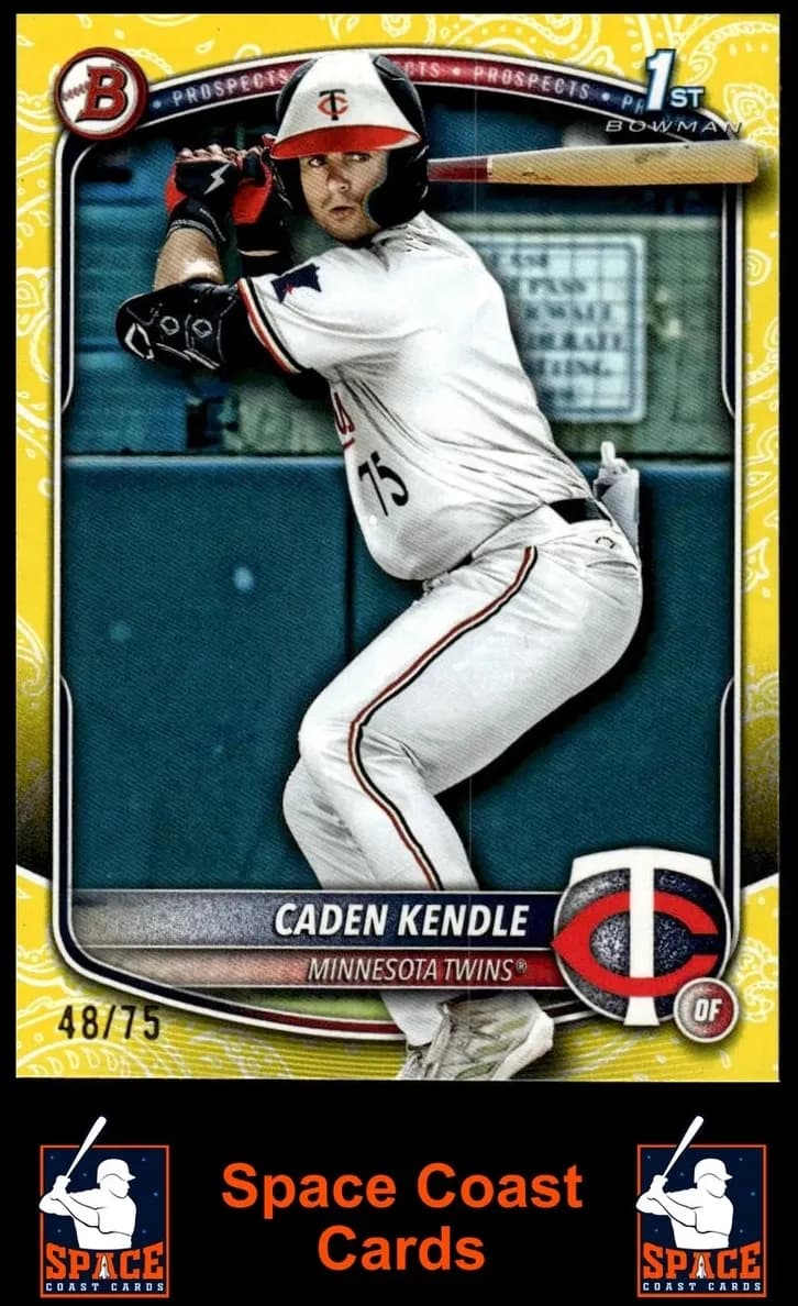 Caden Kendle trading card