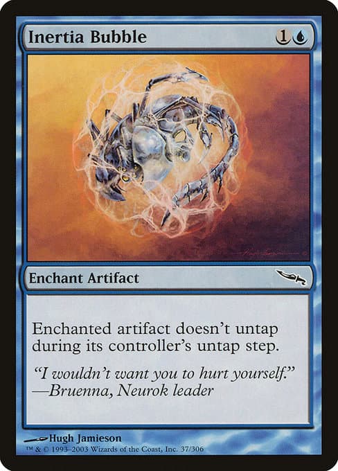 Inertia Bubble 2003 Magic: The Gathering Mirrodin
