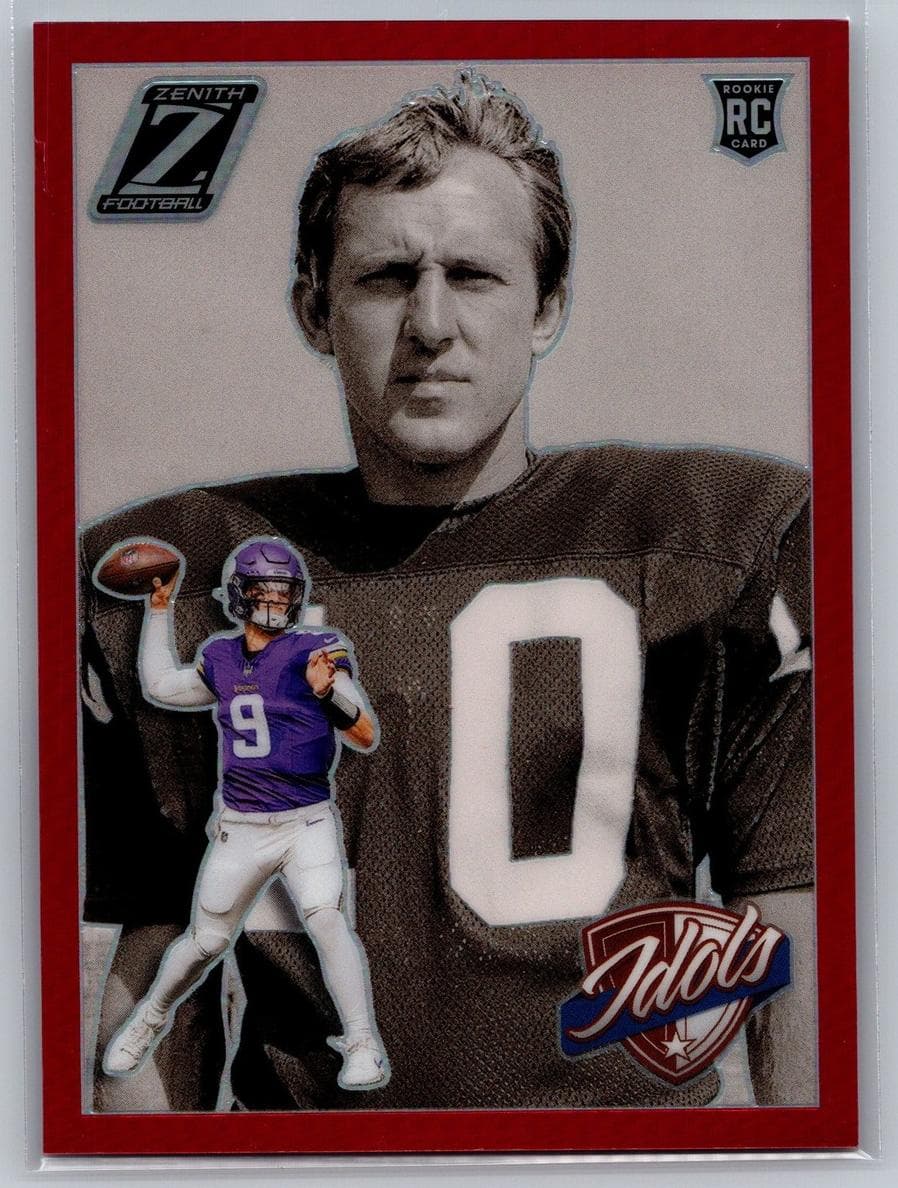 Fran Tarkenton / J.J. McCarthy 2024 panini Panini Zenith