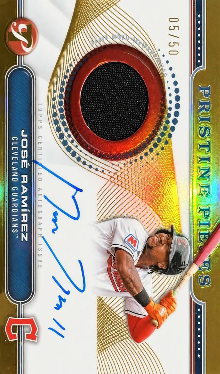 José Ramírez 2024 topps Topps Pristine