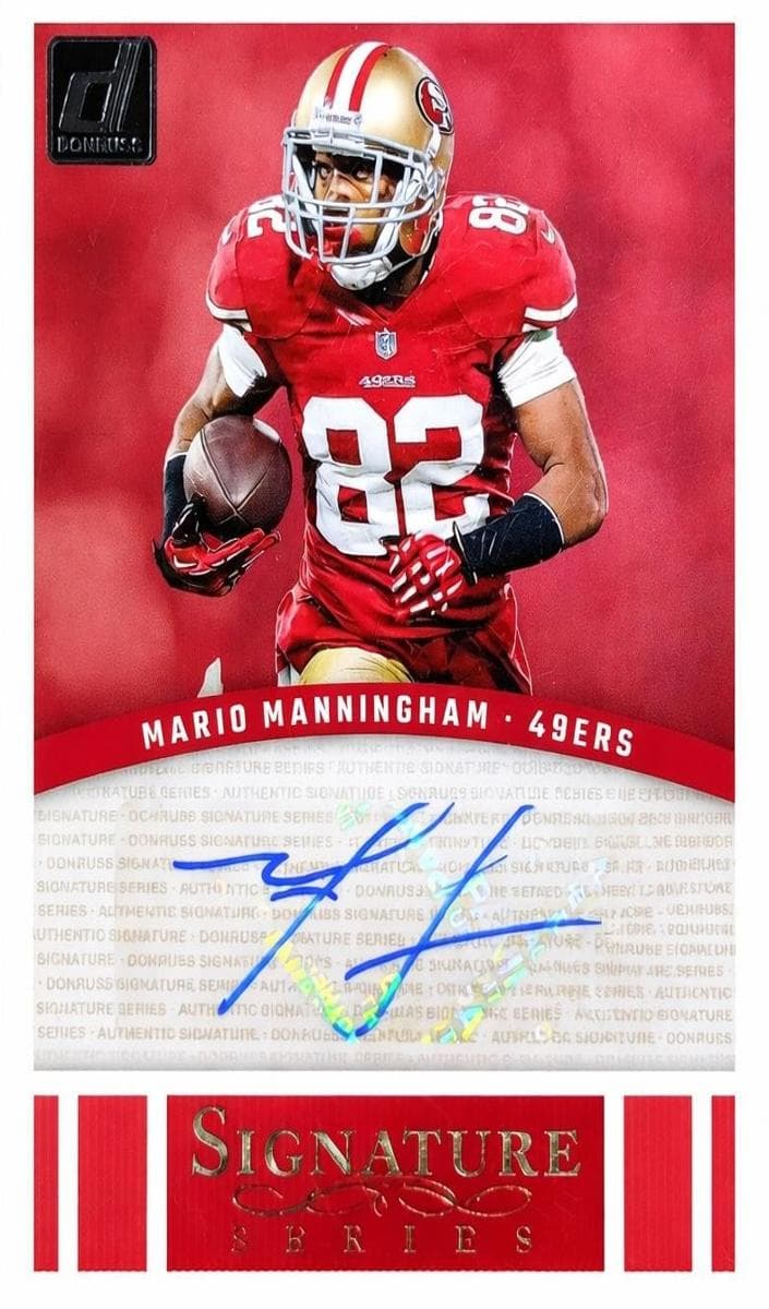Mario Manningham 2024 panini Donruss