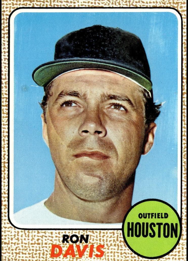 Ron Davis 1968 topps Topps