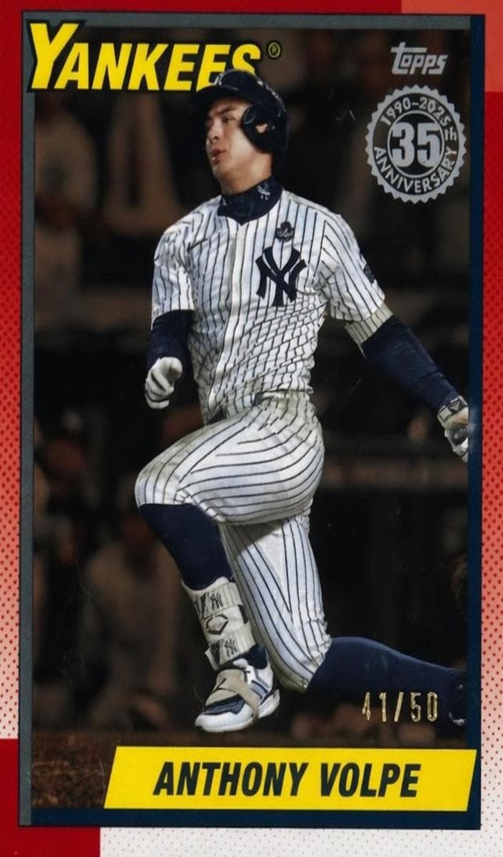 Anthony Volpe 2025 topps Topps