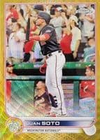 Juan Soto 2022 topps Topps Chrome
