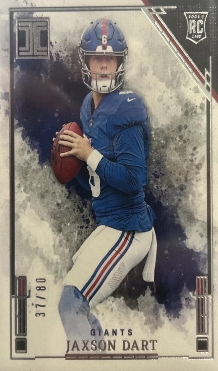Jaxson Dart 2025 panini Panini Impeccable
