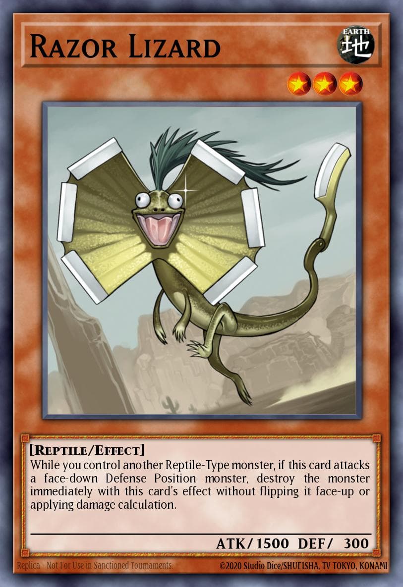 Razor Lizard #TAEV-EN036