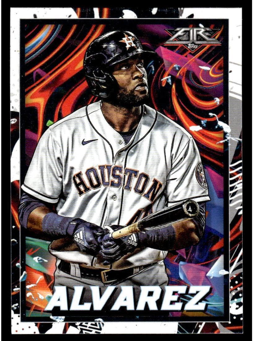 Yordan Alvarez 2022 topps Topps Fire