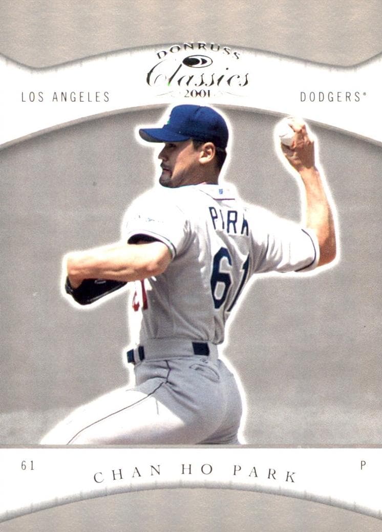 Chan Ho Park 2001 panini