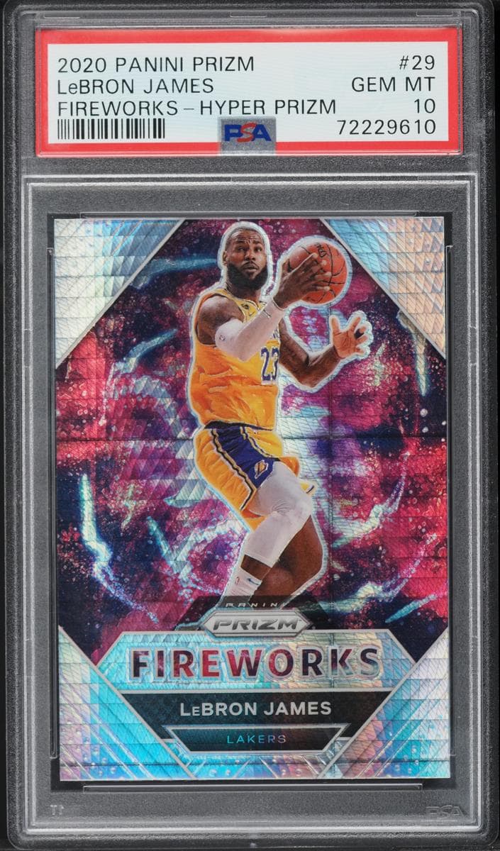 LeBron James 2020 panini Panini Prizm