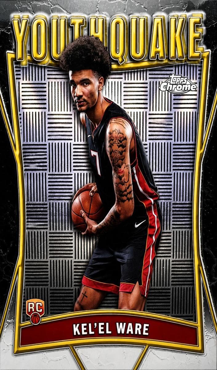 Kel'el Ware 2024 topps Topps Chrome