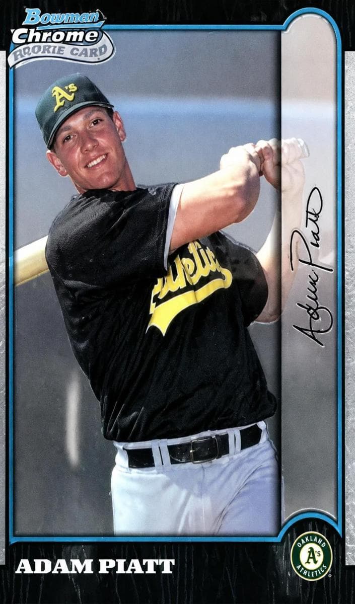 Adam Piatt 1999 bowman Bowman Chrome