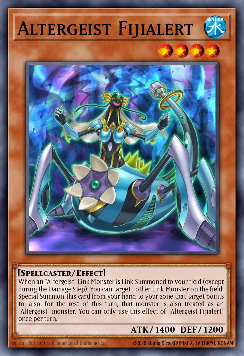 Altergeist Fijialert 2021 Yu-Gi-Oh!