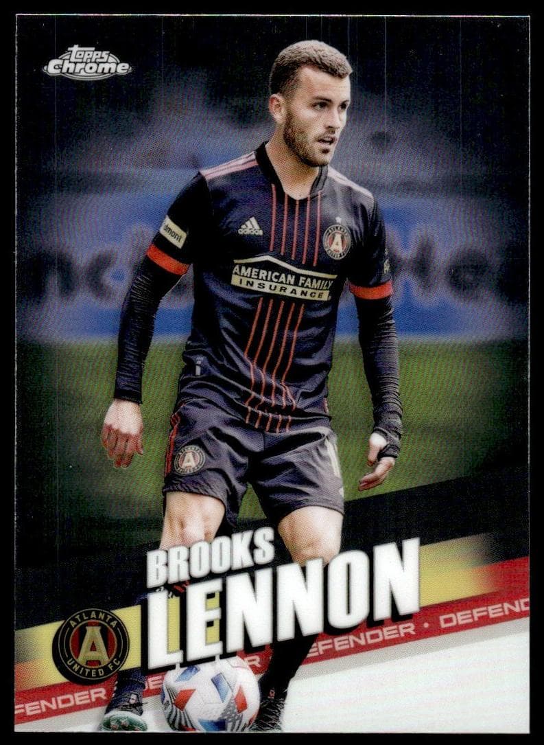 Brooks Lennon 2022 topps Topps Chrome MLS