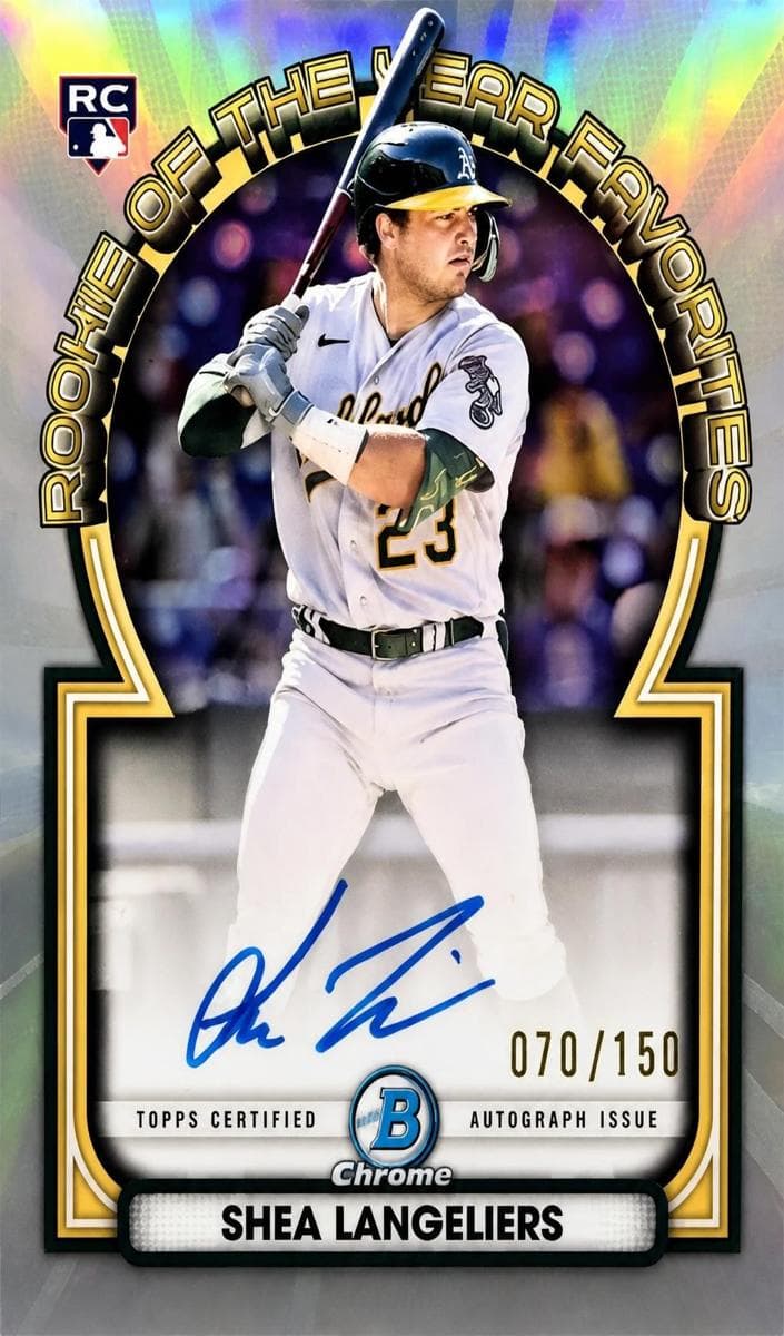 Shea Langeliers 2023 bowman Bowman