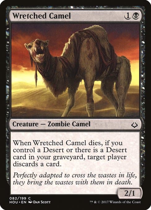 Wretched Camel 2017 Magic: The Gathering Hour of Devastation