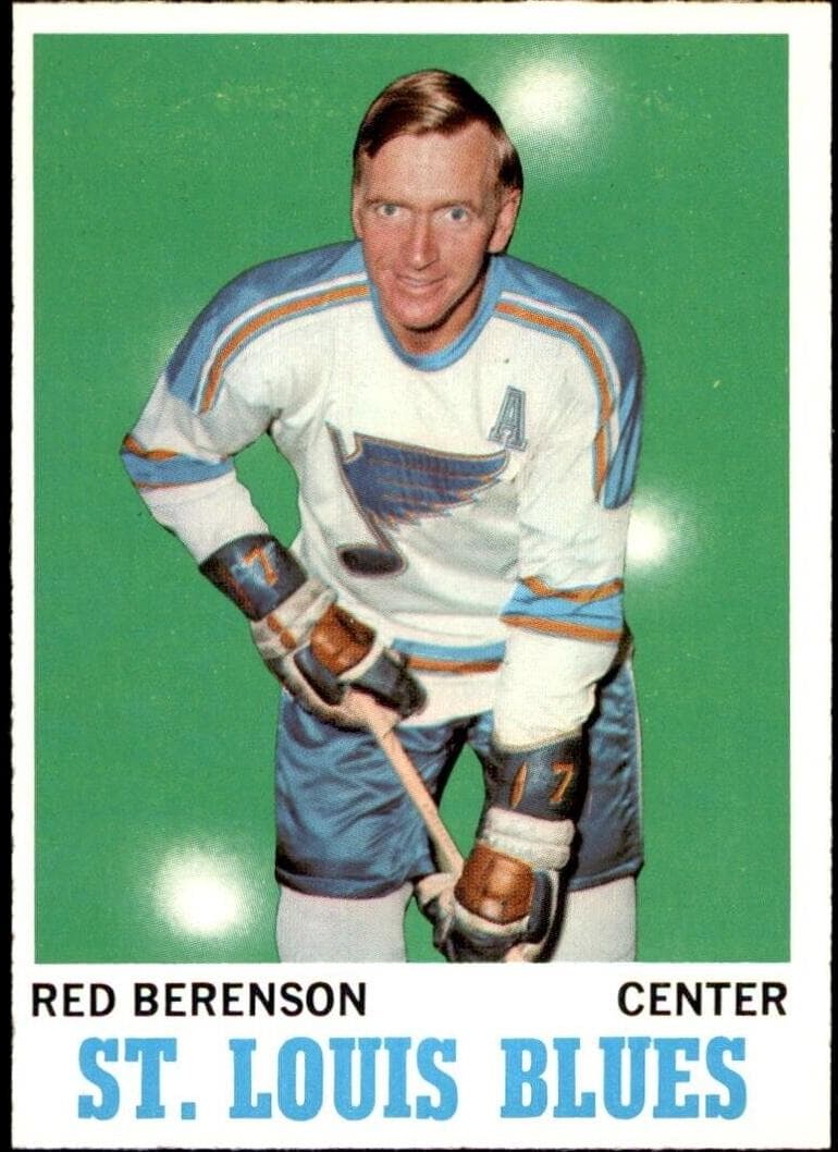 Red Berenson 1970 topps Topps