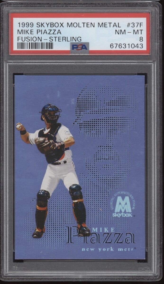 Mike Piazza 1999 fleer SkyBox Molten Metal