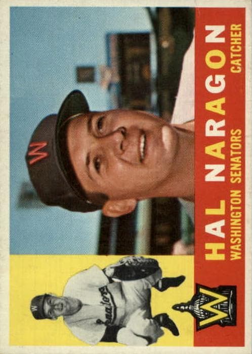Hal Naragon 1960 topps Topps