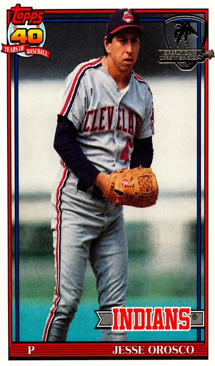 Jesse Orosco 1991 topps Topps