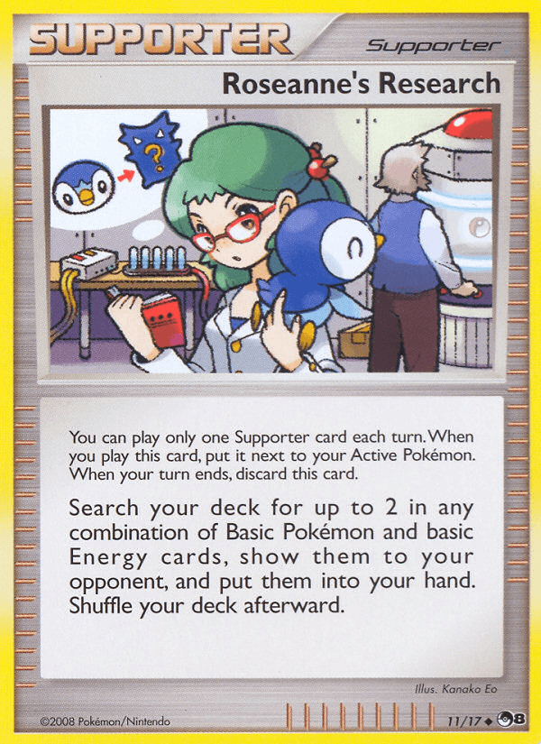 Roseanne's Research Pokemon