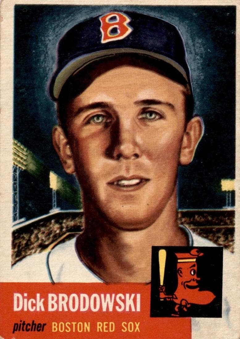 Dick Brodowski 1953 topps Topps