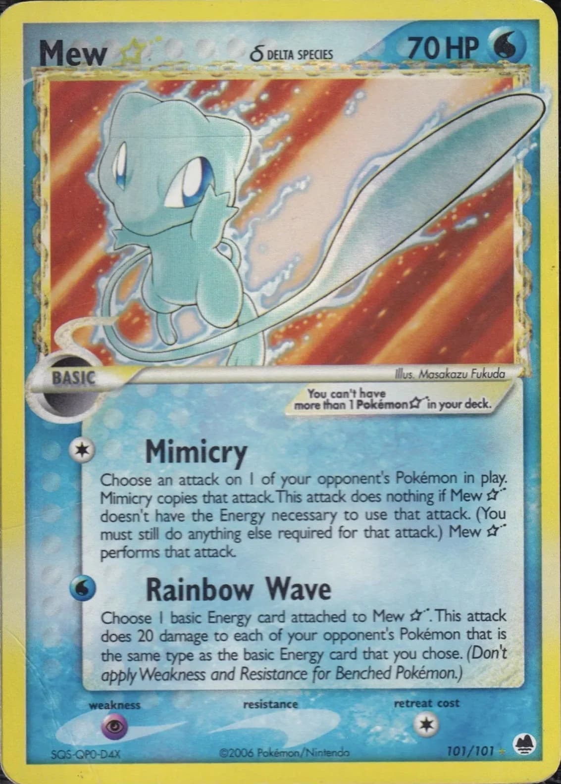 Mew ★ δ #101