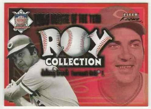 Johnny Bench 2001 fleer Fleer Focus