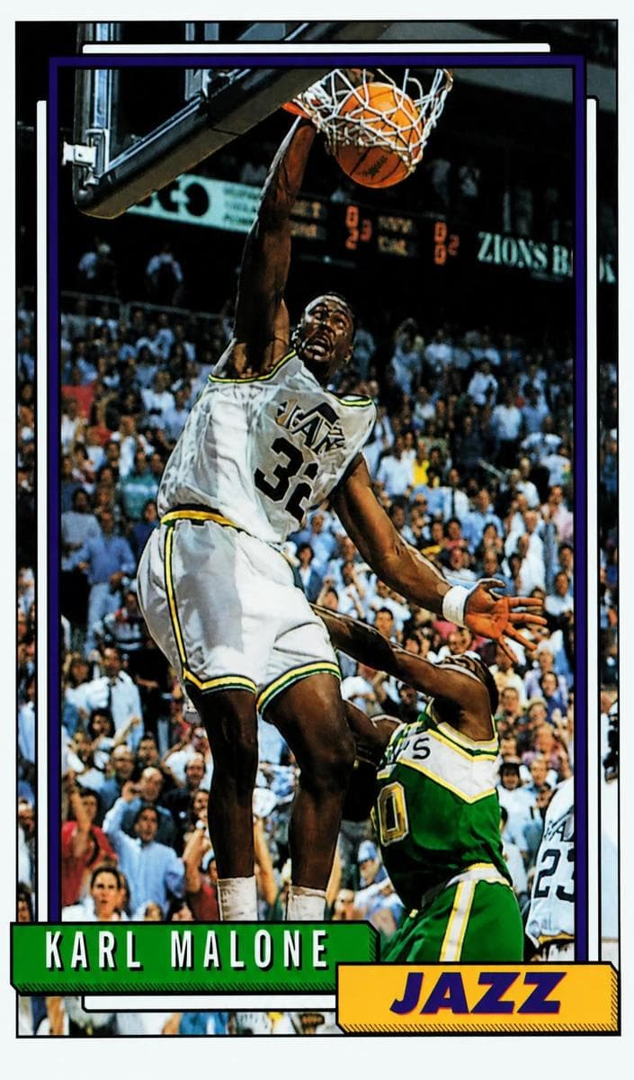 Karl Malone 1996 unknown Stadium Club