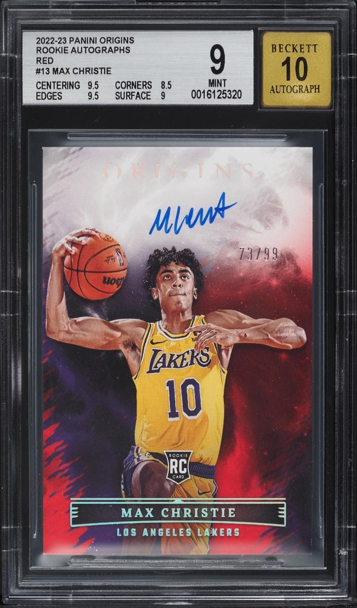 Max Christie 2022 panini Panini Origins