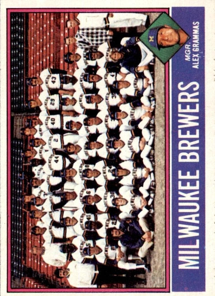 Milwaukee Brewers / Alex Grammas #606