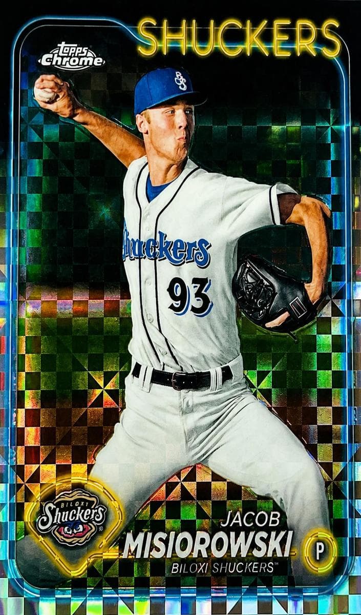 Jacob Misiorowski 2024 topps Topps Pro Debut