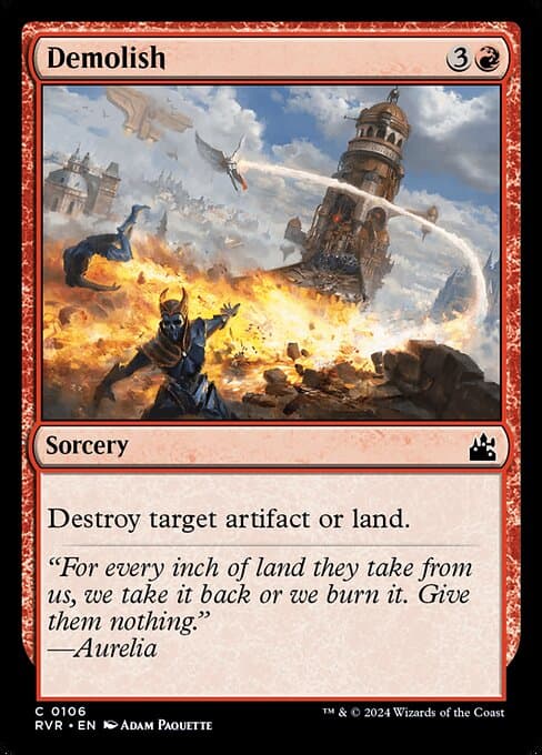 Demolish 2024 Magic: The Gathering Ravnica Remastered